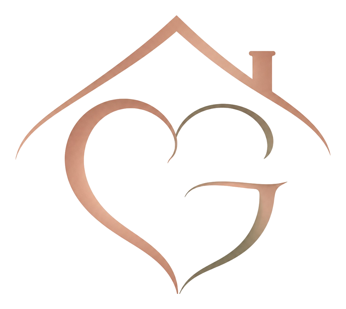 Gracenya house and heart logo